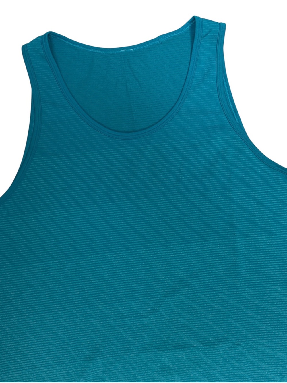 Lululemon Metal Vent Tech Tank Top Mens Large Blue Sleeveless Muscle Gym Shirt